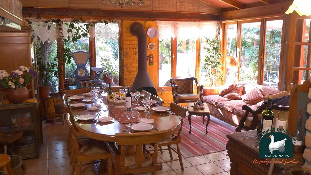 Alojamiento Rural Casa Quinta Peumayen Isla de Maipo Extérieur photo
